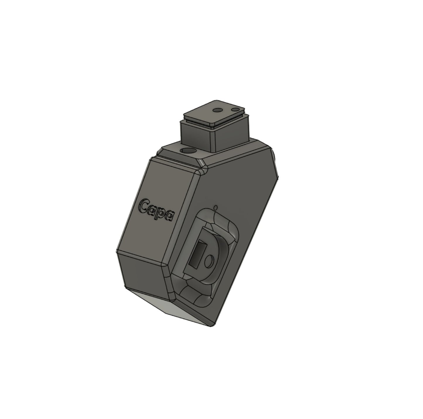 Hi-Capa Angled M4 HPA Adapter for TM / SSP5 - Kross Airsoft Design