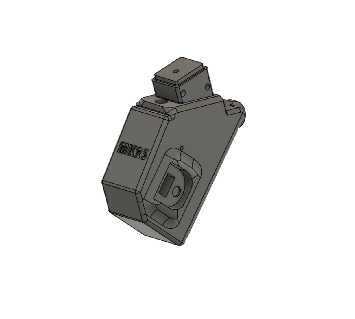 MK23 Angled M4 HPA Adapter